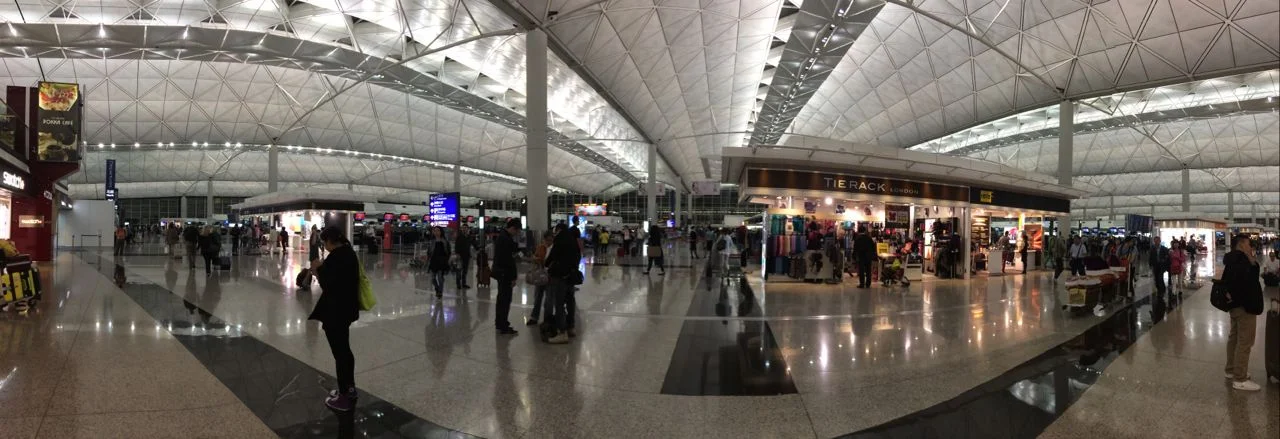 Note that the image is distorted because it is a panorama image! 
