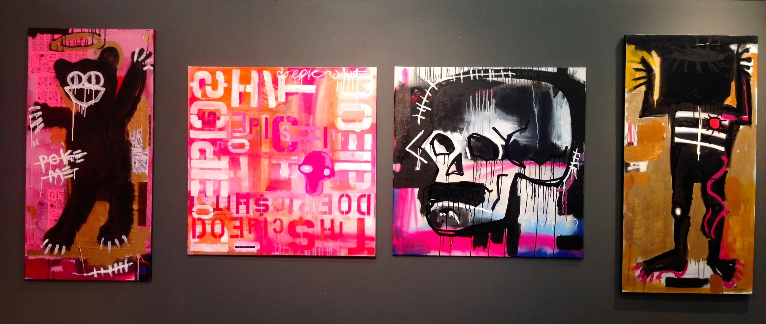 Studio Wall View "DOEPICSHIT" 2013