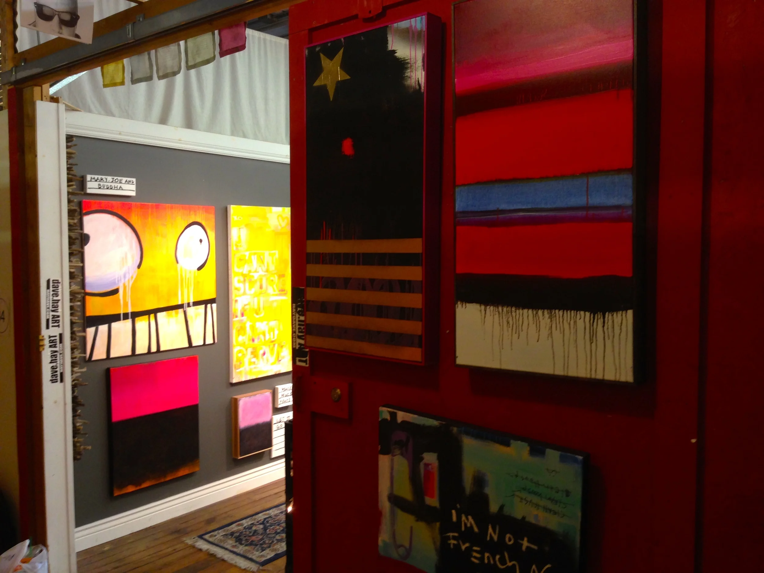 Studio Door View "DOEPICSHIT" 2013
