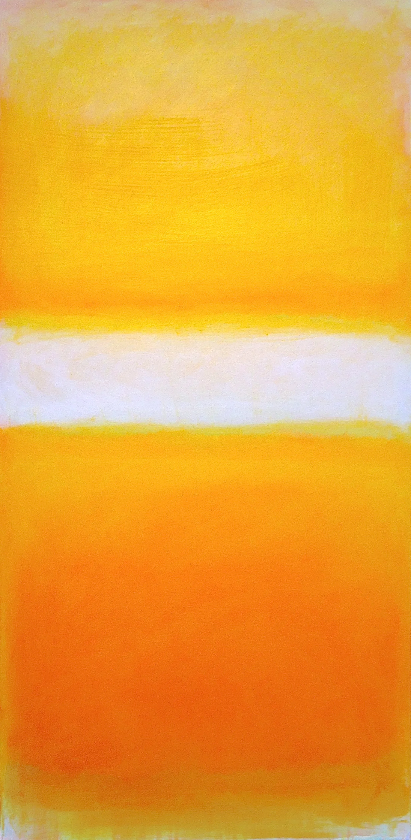 "Affection" 24"x48" Acrylic on Canvas 2014