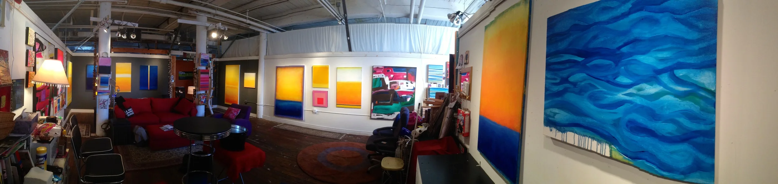 Studio view from back corner