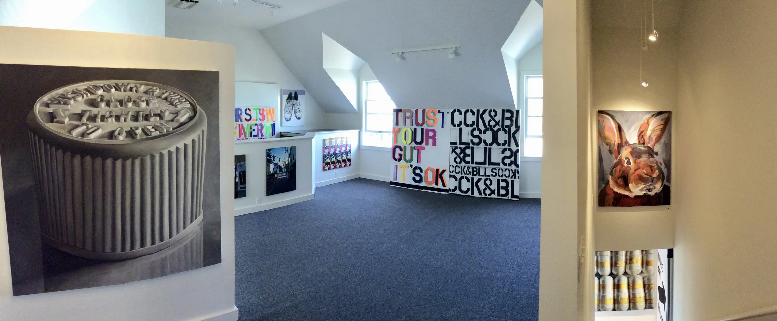 PANORAMIC OF 2ND FLOOR GALLERY 2016