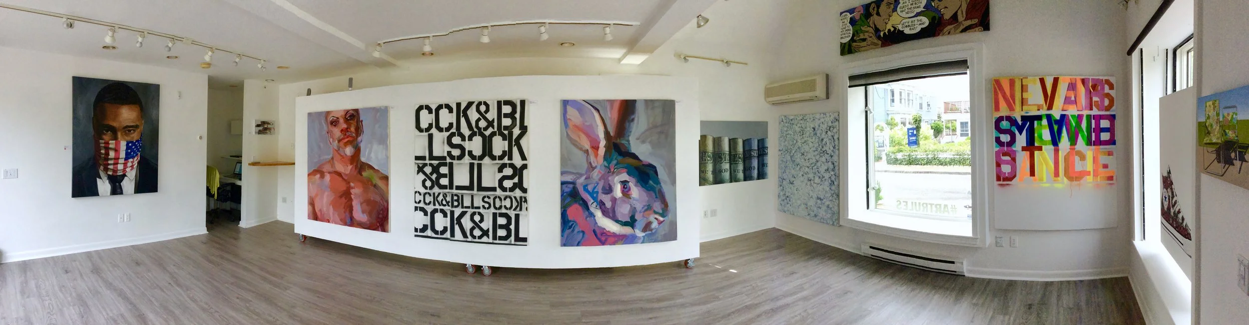 PANORAMIC OF MAIN GALLERY, SEPTEMBER 2016