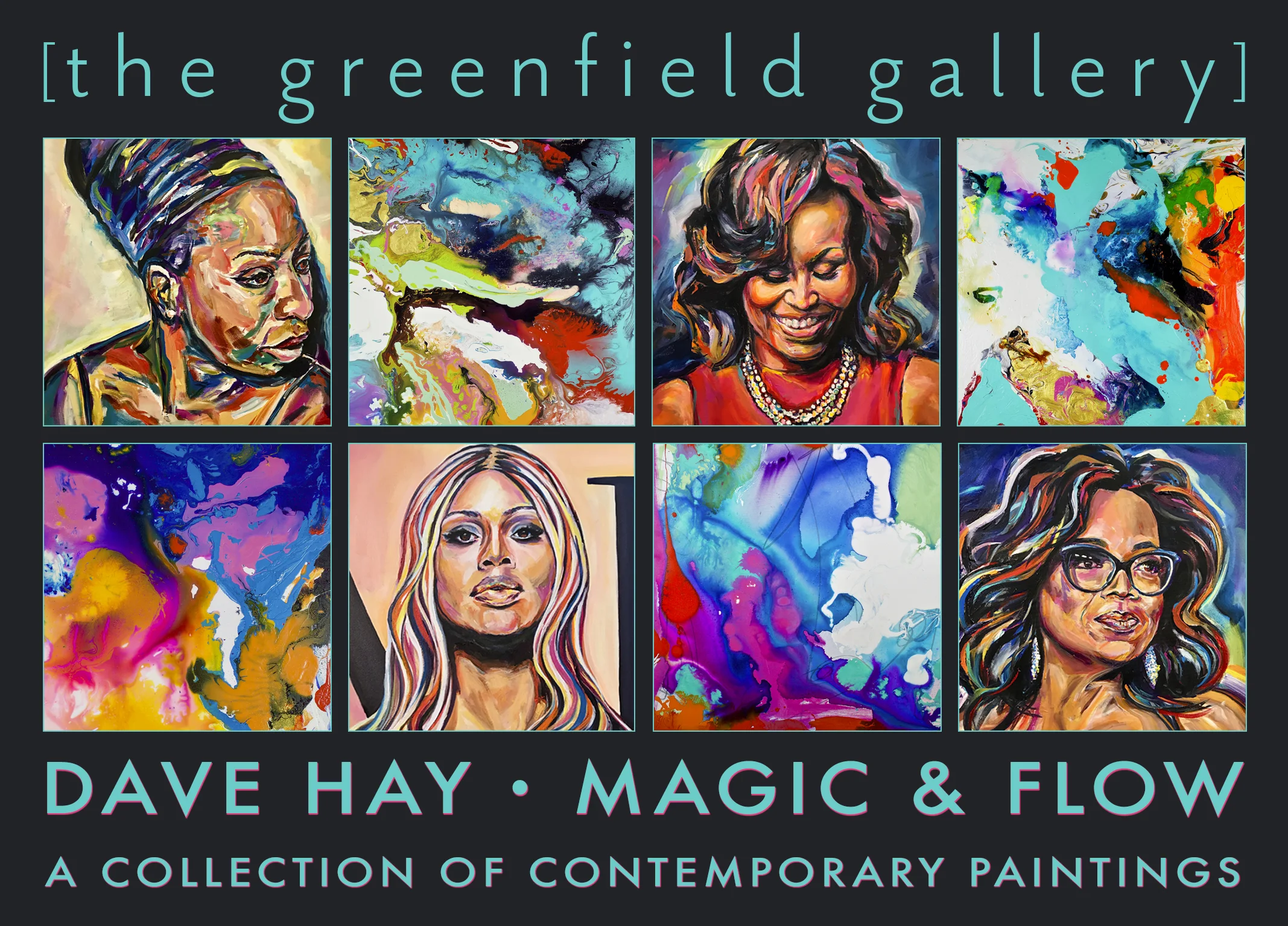 DAVE HAY • MAGIC & FLOW PROMOTIONAL POSTCARD