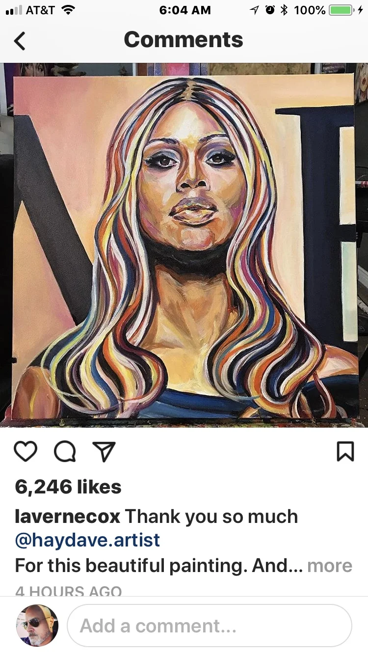 LAVERNE COX'S INSTAGRAM POST MAY 21, 2018