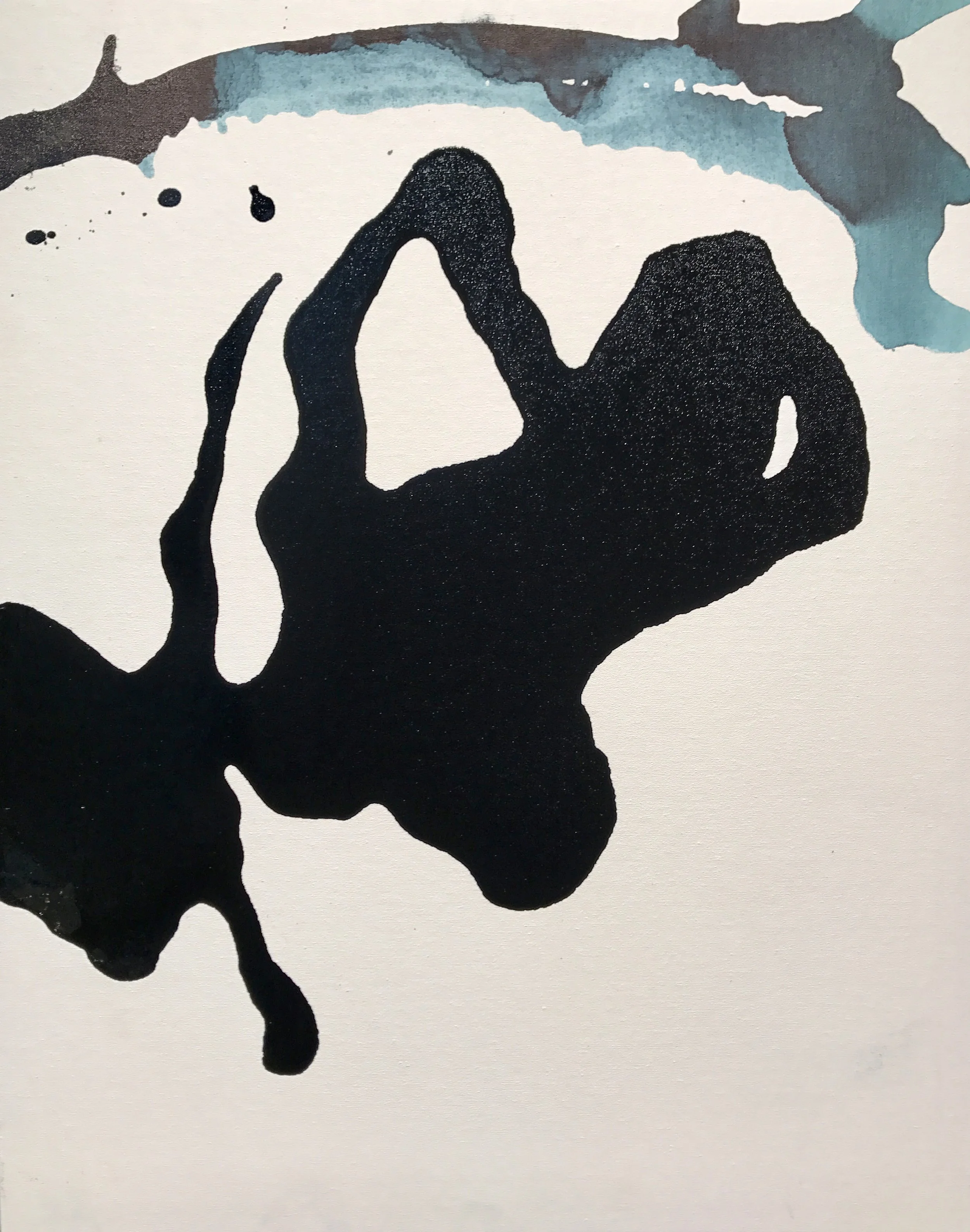"EVENING ESSENCE" 18"X24"X1" ACRYLIC INK, WATERCOLOR ON CANVAS BOARD 2015 • DAVE HAY