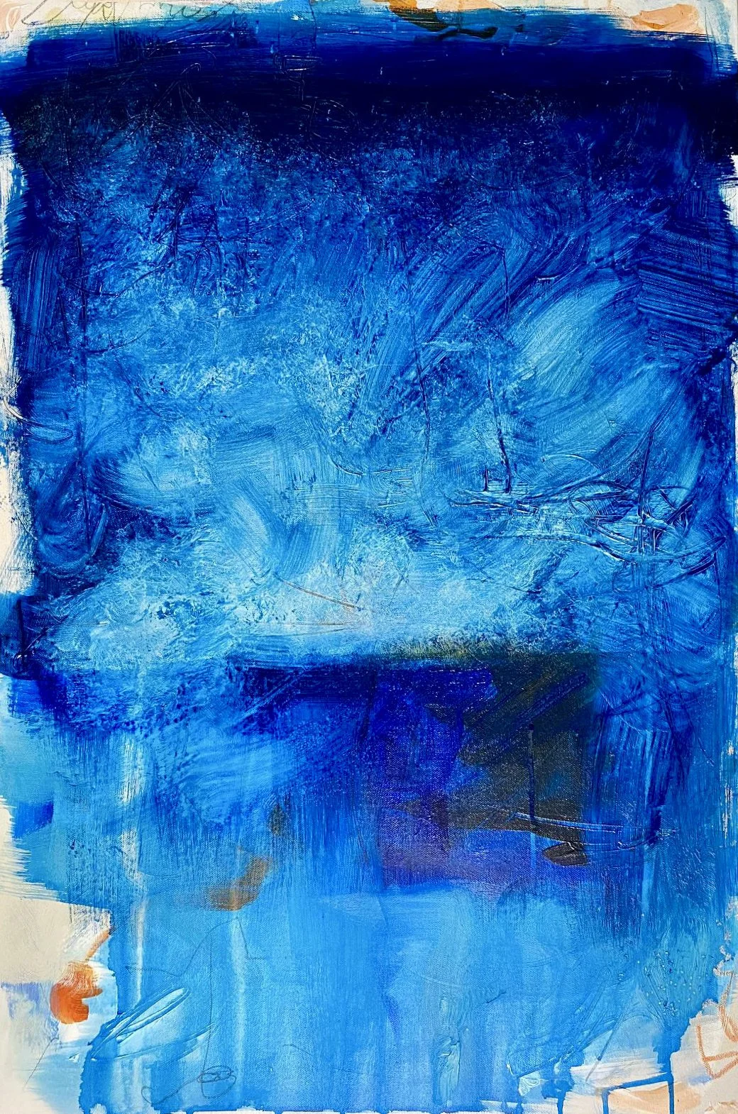 "TUMBLE TOSS.BREATHLESS" 24"X36"X1.5 ACRYLIC ON CANVAS 2021 $3200 HKD 🔴 SOLD