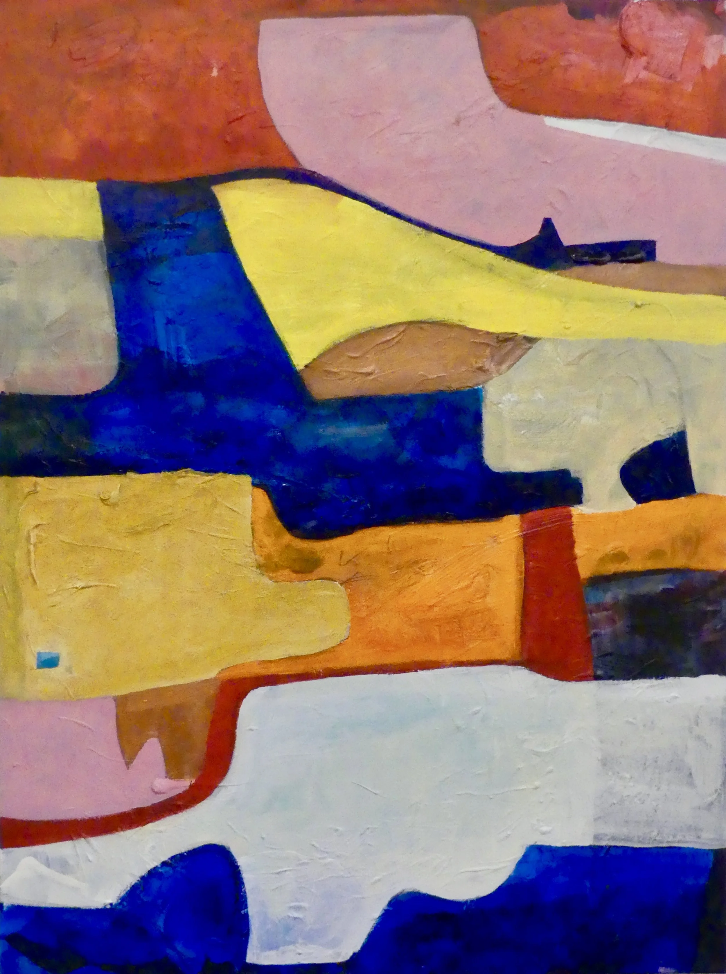 "Shift Your Vision." ACRYLIC ON CANVAS 30"X40"X1.5" 2019  #centered • $3200HKD 🔴