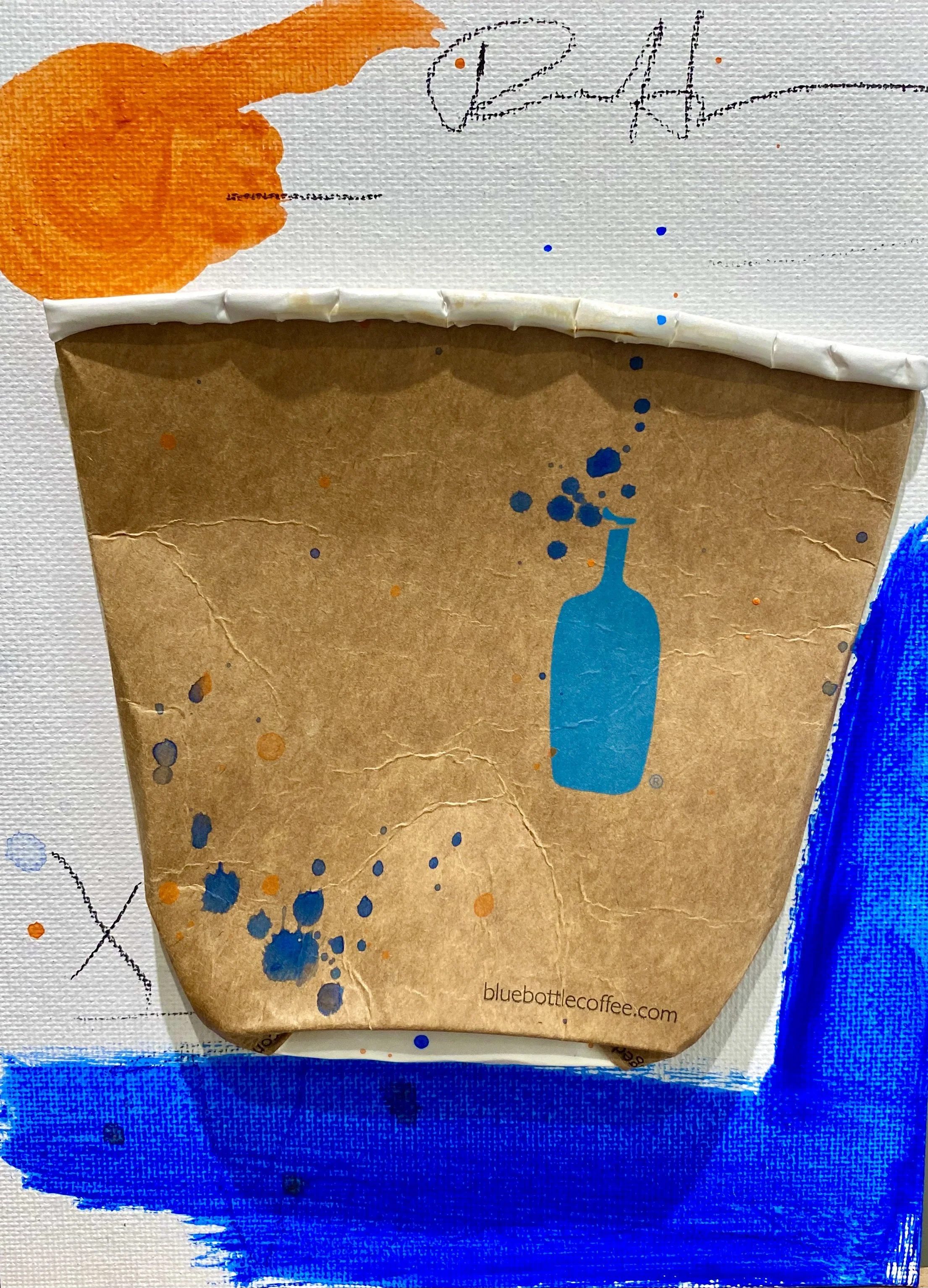 "BBRM-8" 6"X8" MIX MEDIA ON CANVAS BOARD 2022 $200HKD