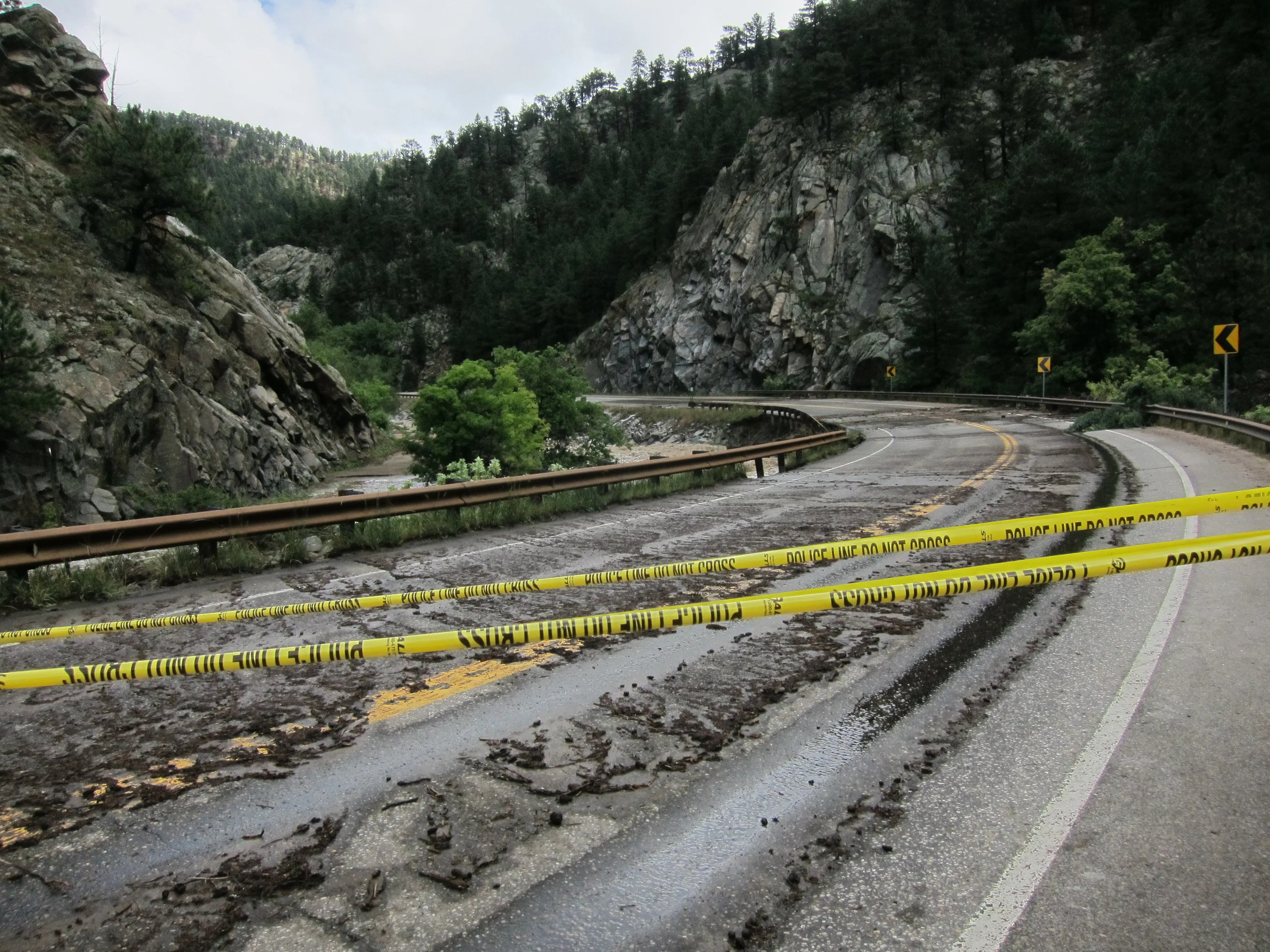 Put to the test: trapped in Boulder Canyon floods