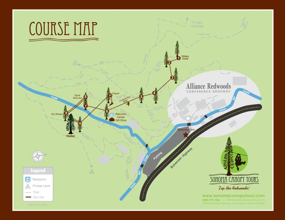Image: Sonoma Canopy Tours