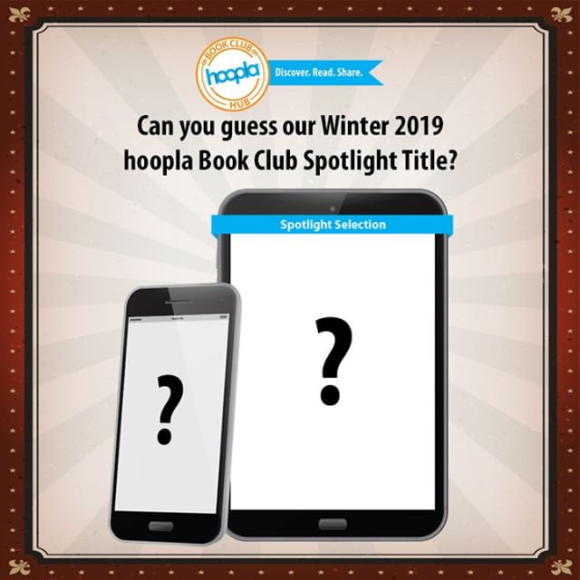 Did you guess the #hooplabookclub spotlight title? Head over to the #hooplabookclubhub (link in bio!) for the announcement and to borrow the ebook or audiobook! #bookclub #bookish #bookstagram