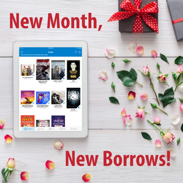 Happy #February1st! Don't forget: New Month, New Borrows! What are you looking forward to borrowing this month?