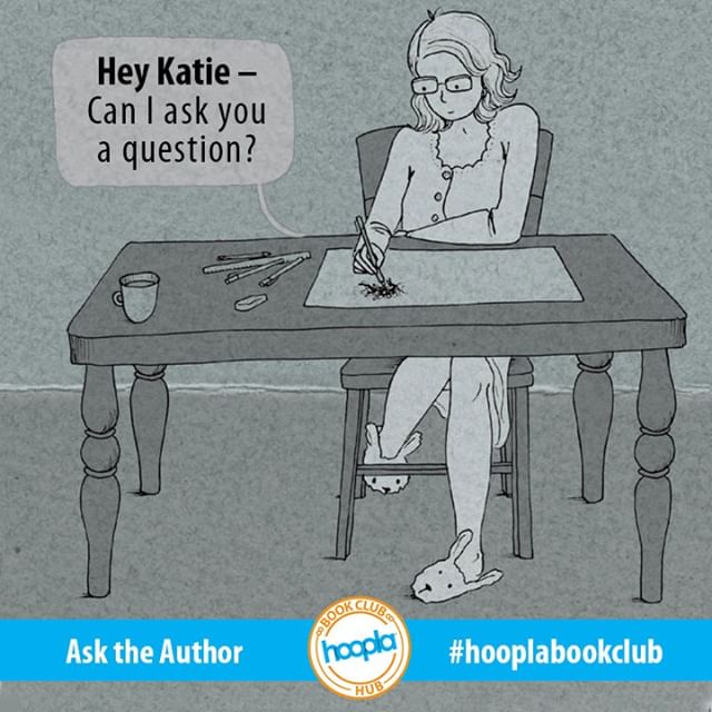 Have you read LIGHTER THAN MY SHADOW? Now's your chance to ask @KatieGreenBean a question! What would you like to know? 
@lionforge #hooplabookclub #asktheauthor #comics #comicsonhoopla #graphicnovels #instadraw