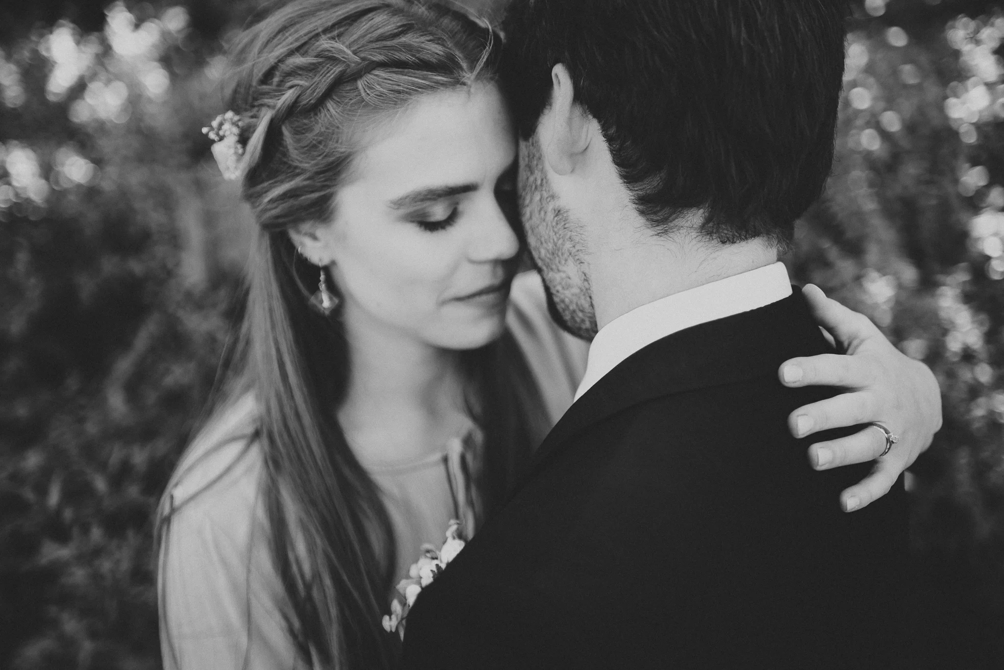 bride groom portrait intimate kananaskis elopement