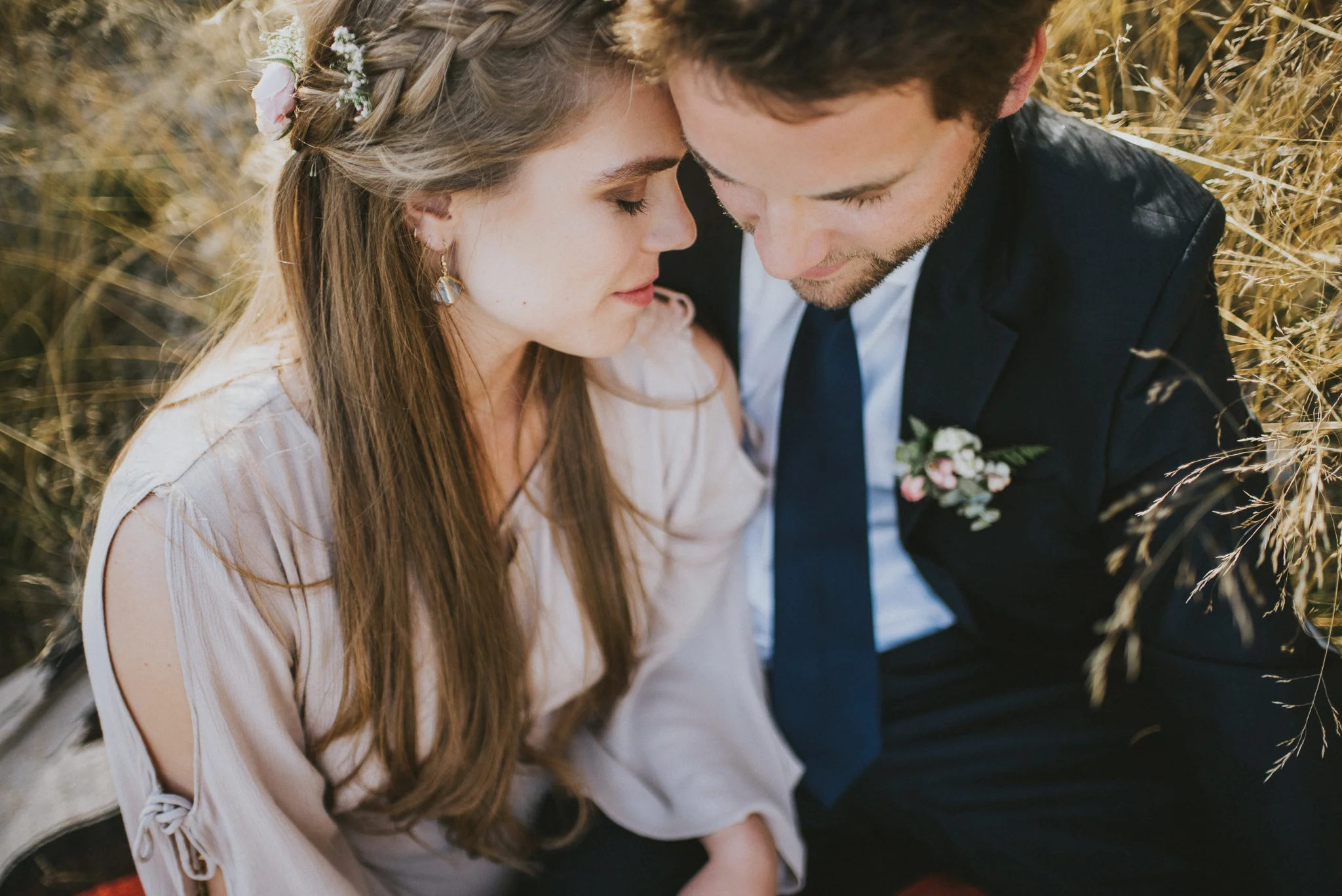 bride groom portrait elopement kananaskis