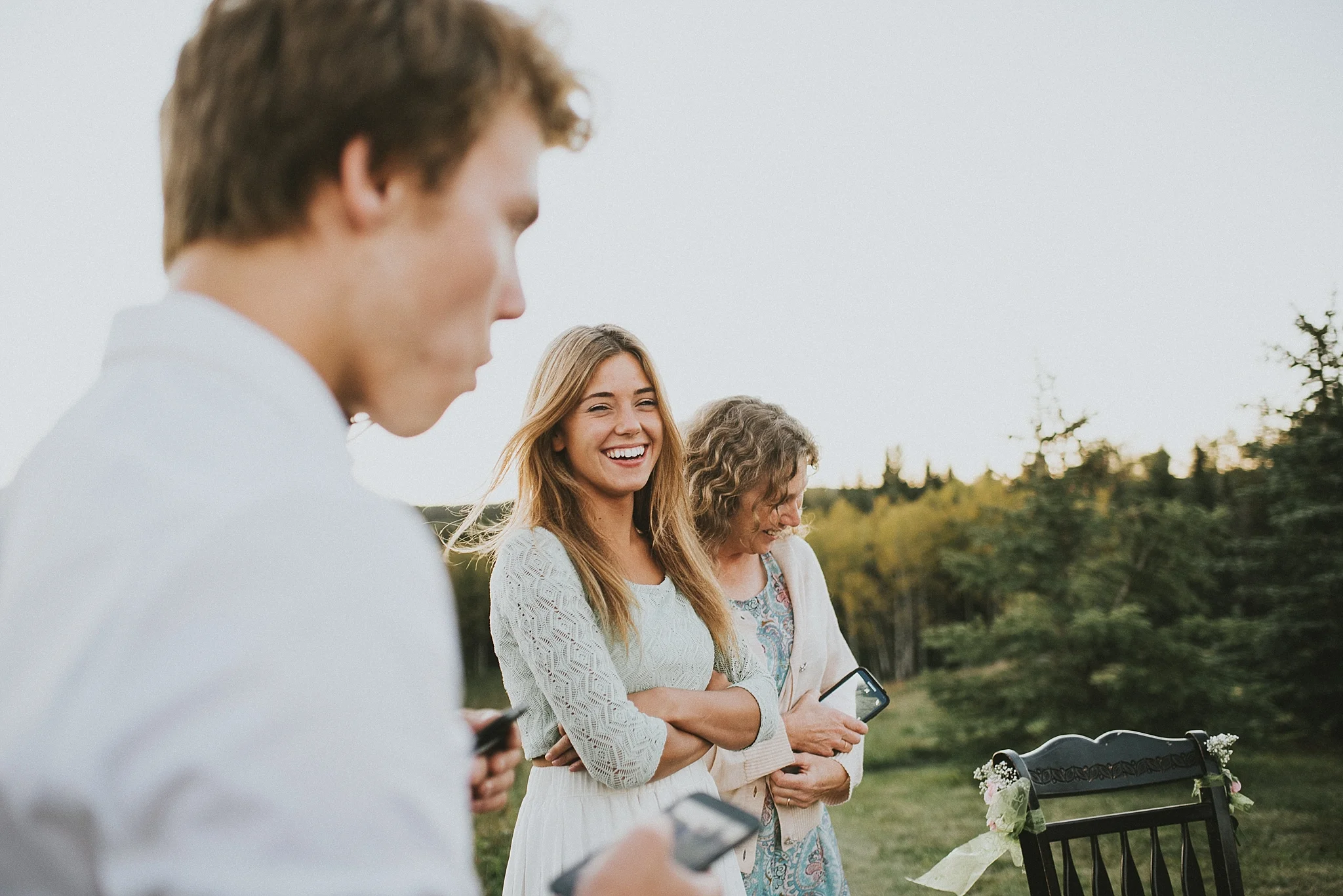guest candid kananaskis reception elopement