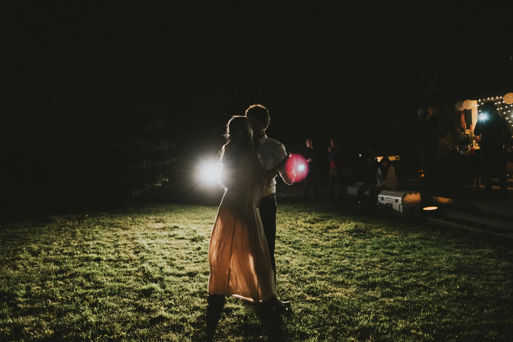 bride groom first dance reception kananaskis elopement
