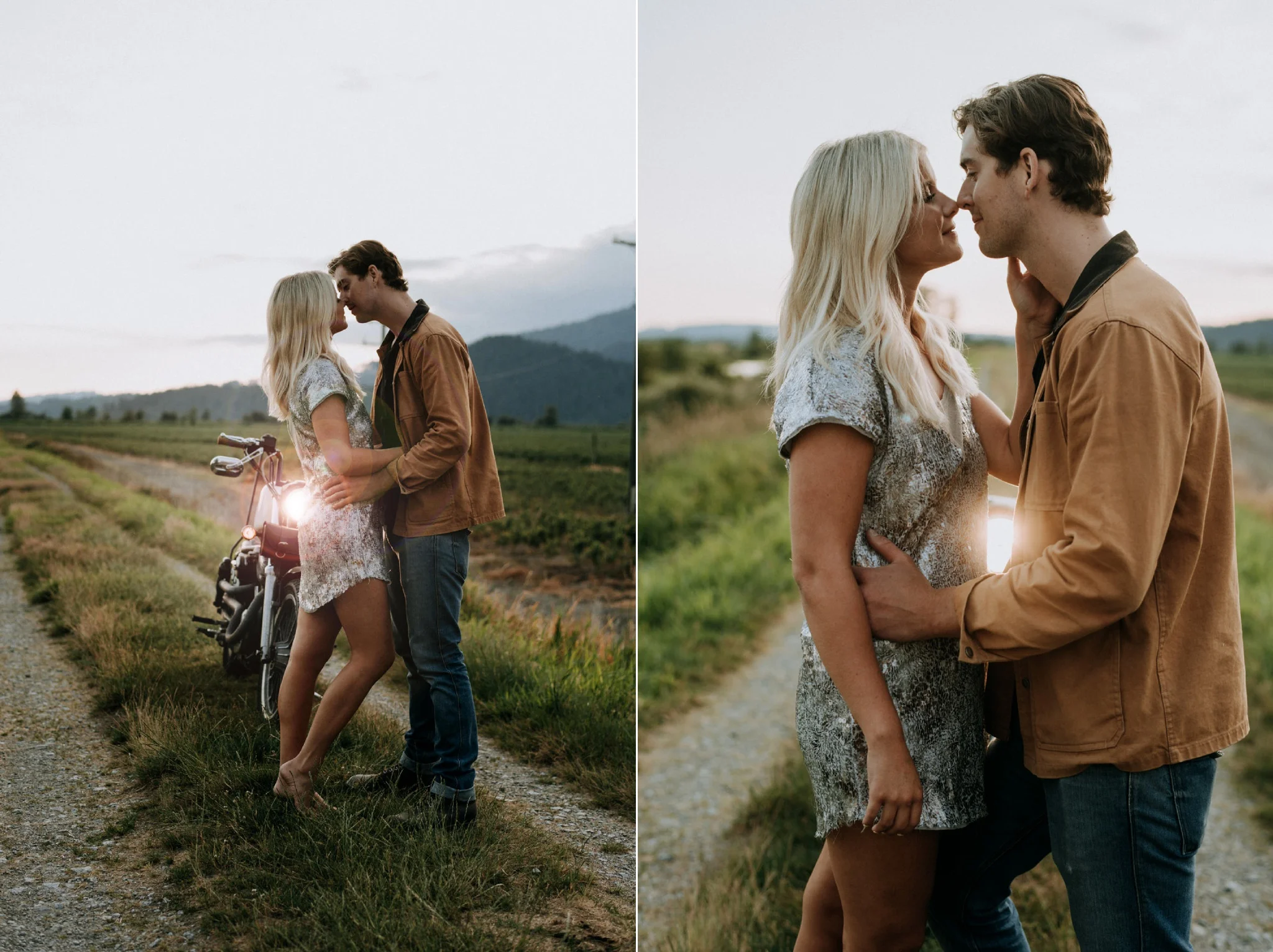 pnw engagement bc pitt lake