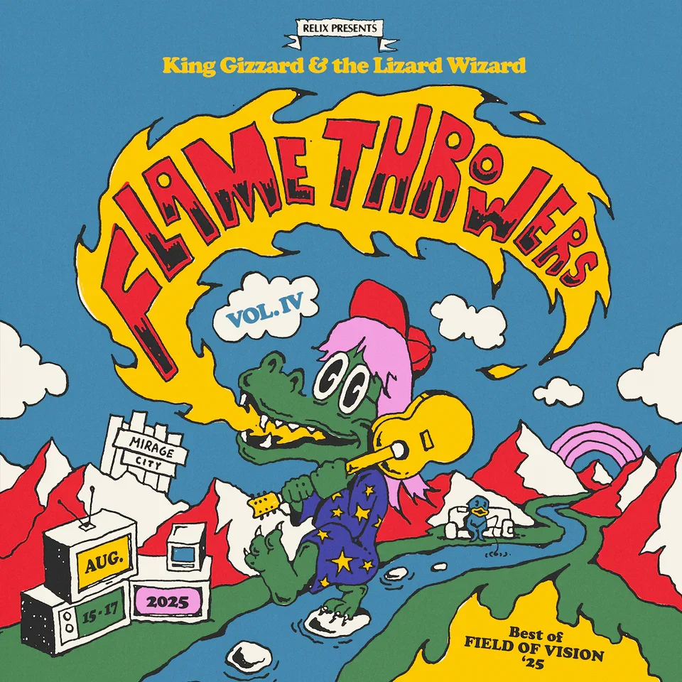 King Gizzard & The Lizard Wizard/Bootlegger Gizz- Flame Throwers: Vol 4 (Producer, Mixer, Mastering)