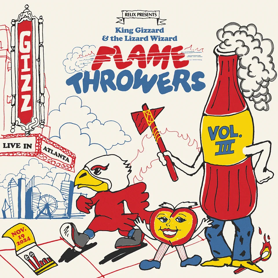 King Gizzard & The Lizard Wizard/Bootlegger Gizz- Flame Throwers: Vol 3 (Producer, Mixer, Mastering)