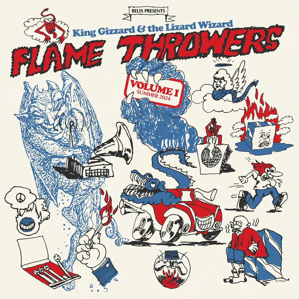 King Gizzard & The Lizard Wizard/Bootlegger Gizz- Flame Throwers: Vol 1 (Producer, Mixer, Mastering)