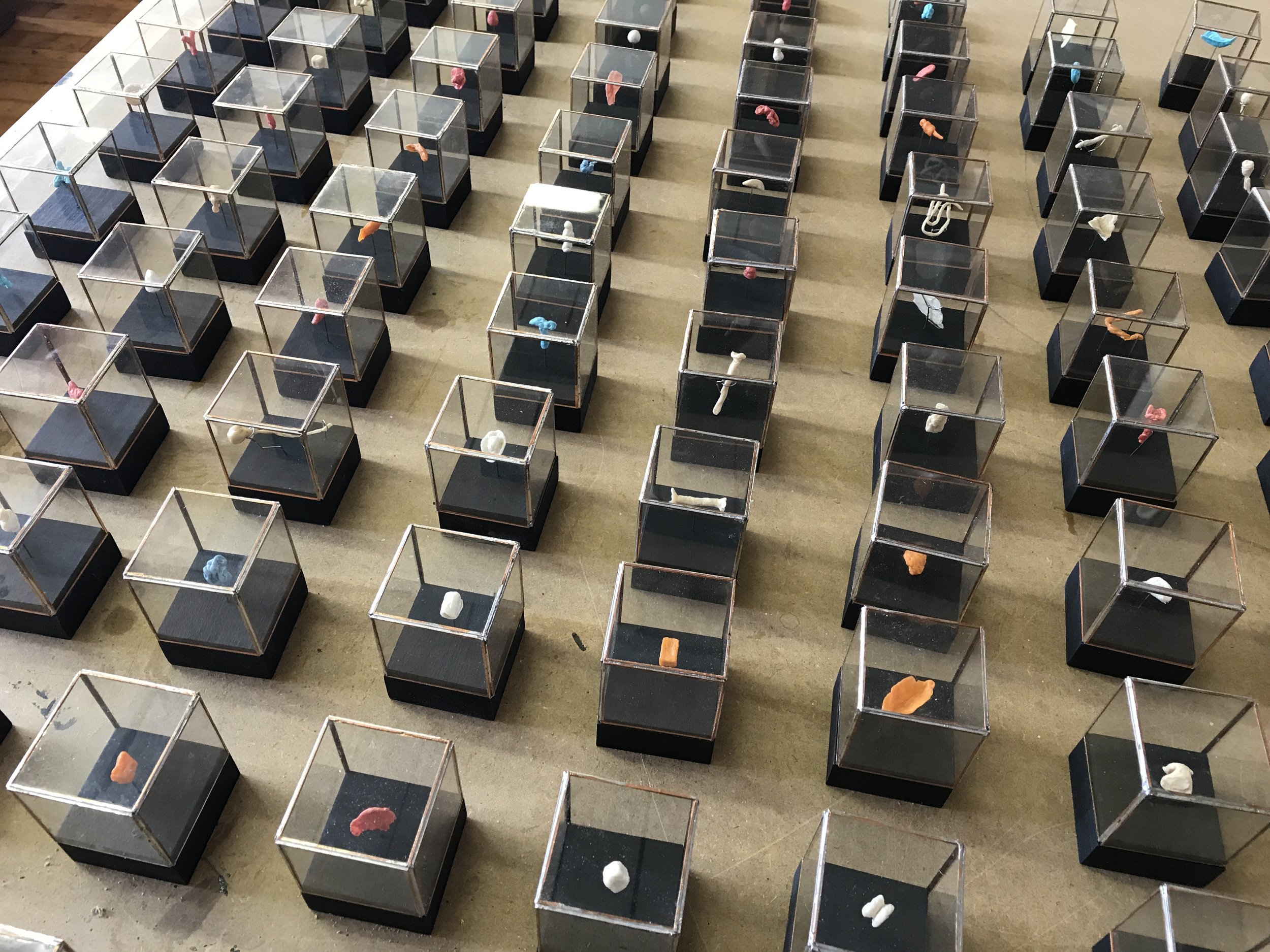Field of Gum Sculptures