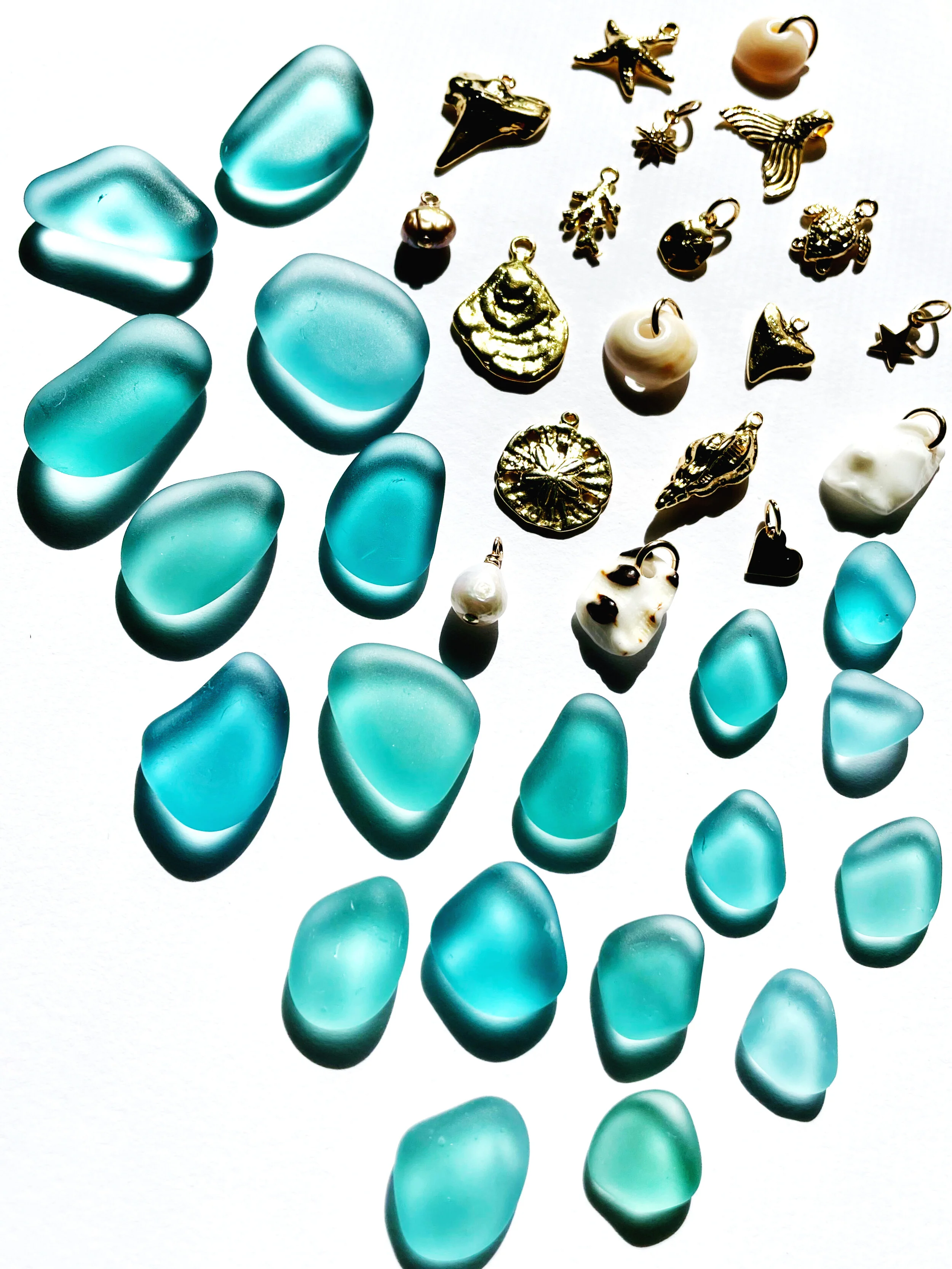 OCEAN CHARMS COLLECTION — SEA AND GLASS