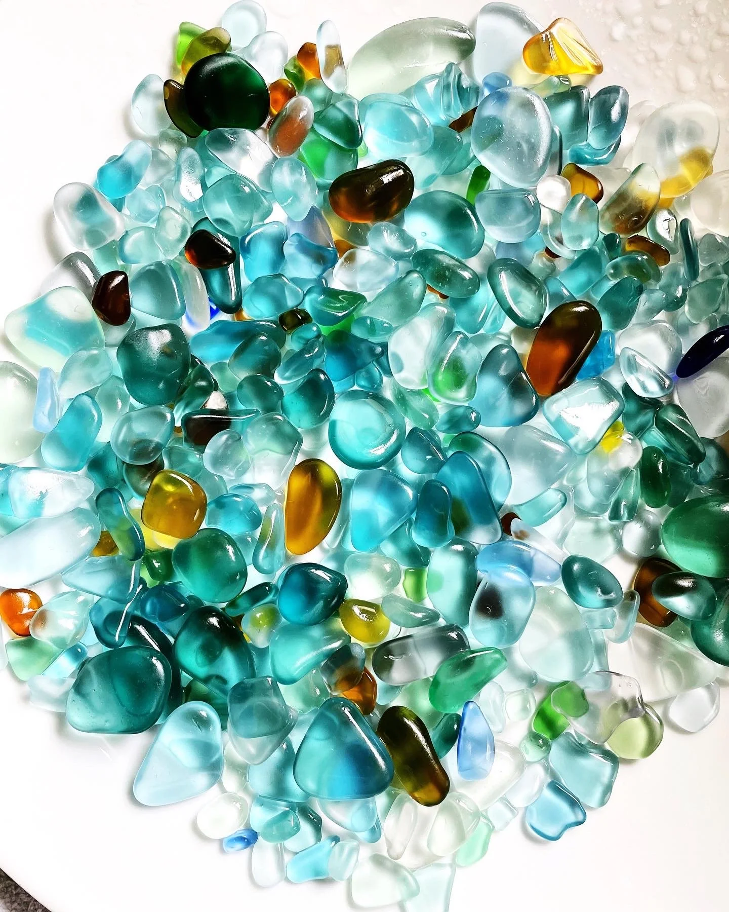 SEA GLASS SIZE UPGRADE — SEA AND GLASS