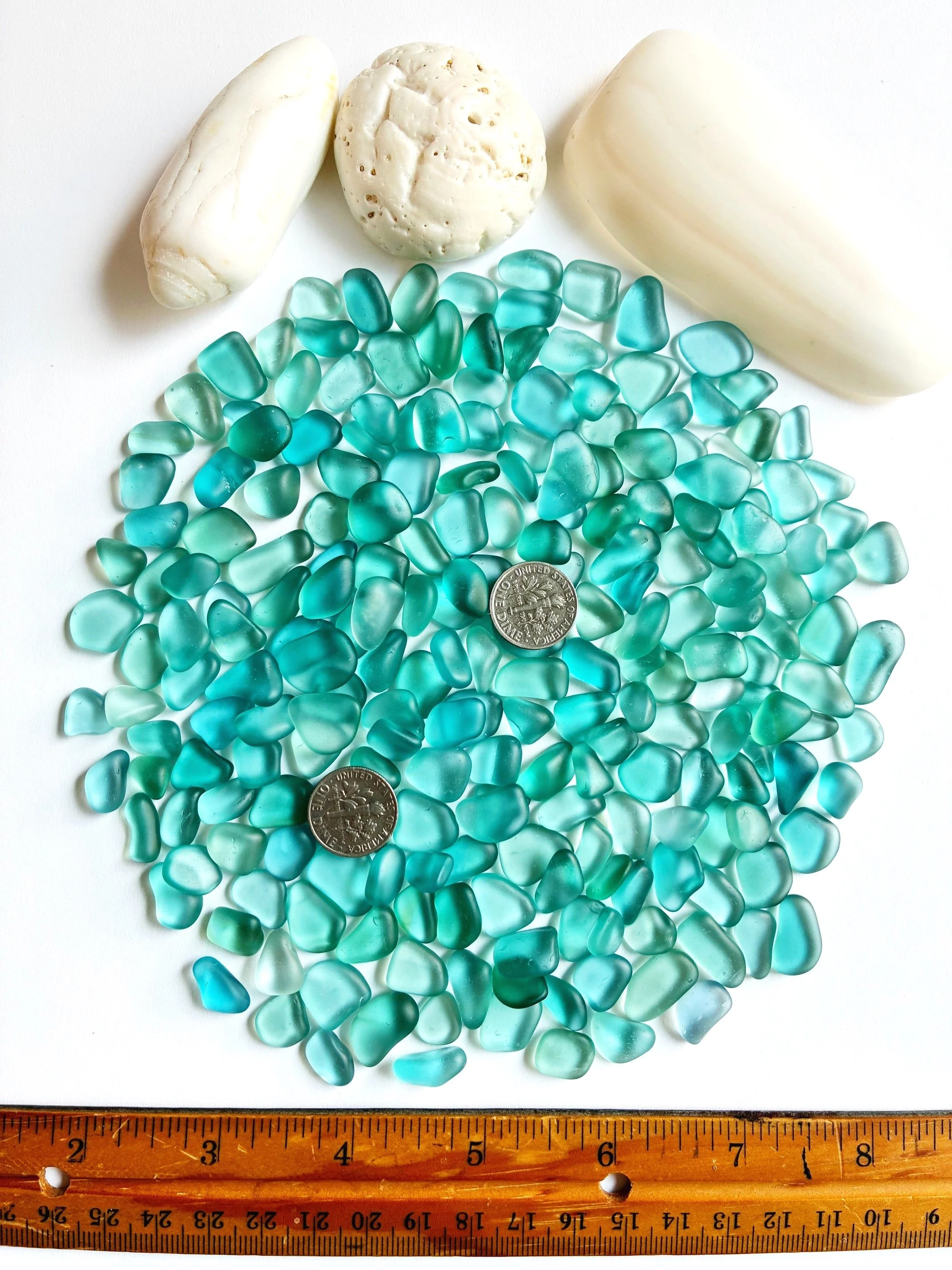 SEA GLASS BY THE PIECE - Ocean Color Mix — SEA AND GLASS