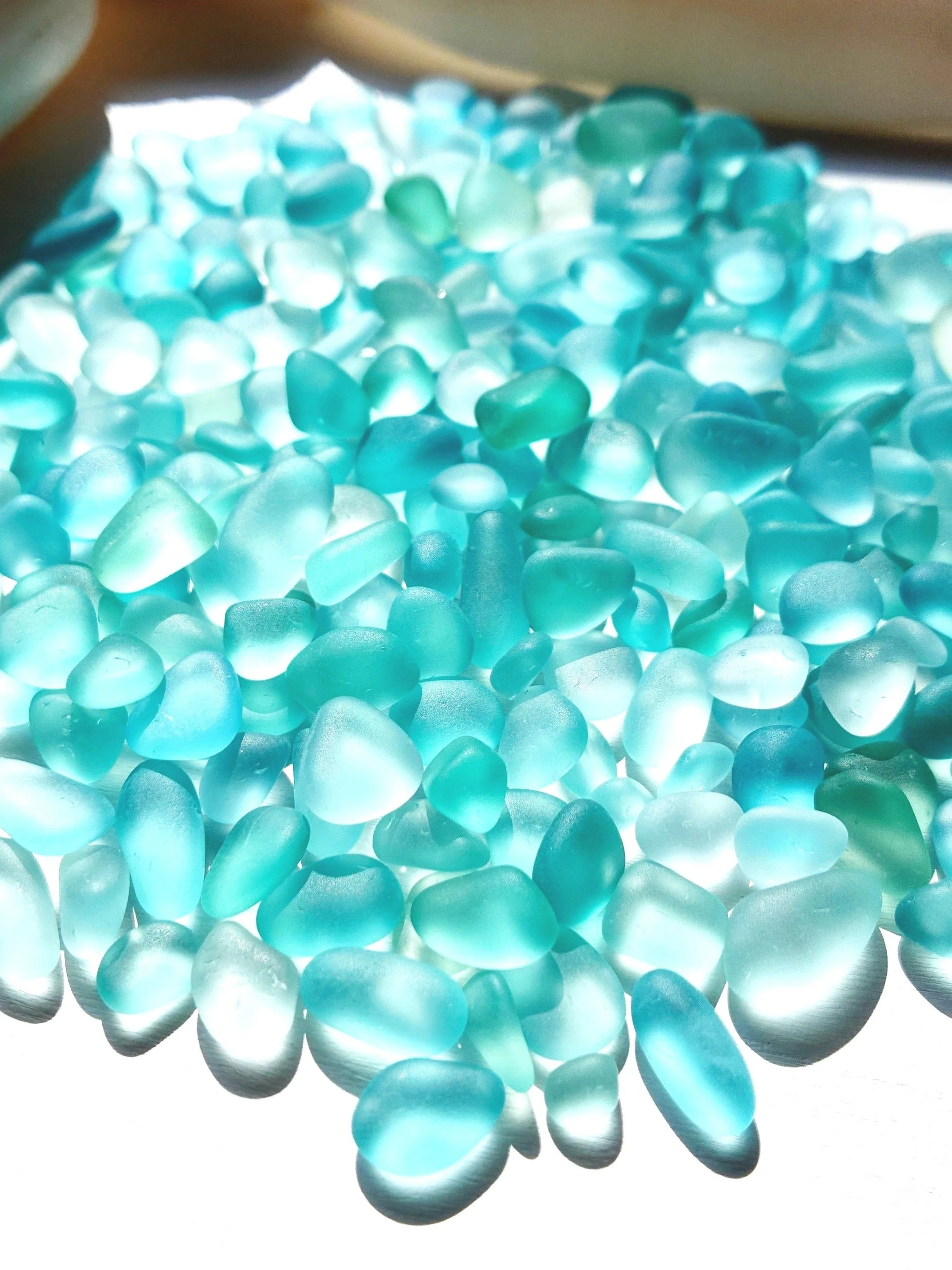 SEA GLASS BY THE PIECE - Ocean Color Mix — SEA AND GLASS
