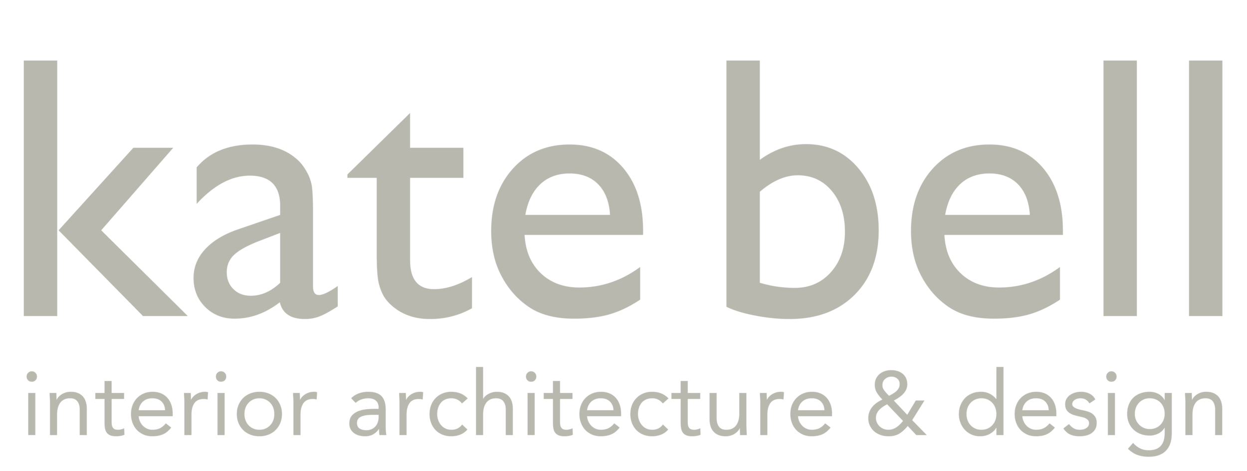  Kate Bell Interior Architecture &amp; Design logo 