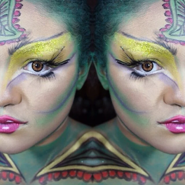 Kristen G body paint