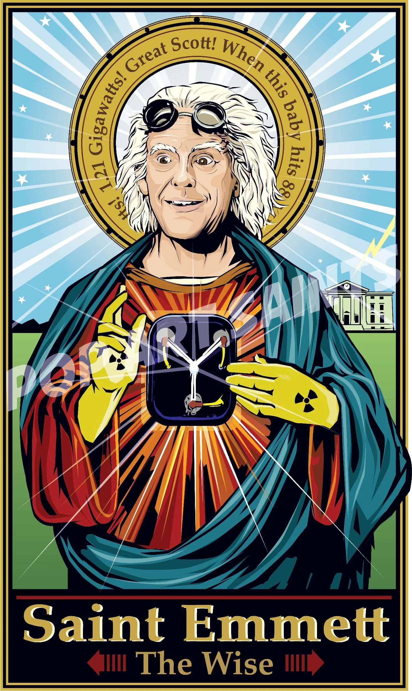 Saint Emmett Doc Brown Print.jpg