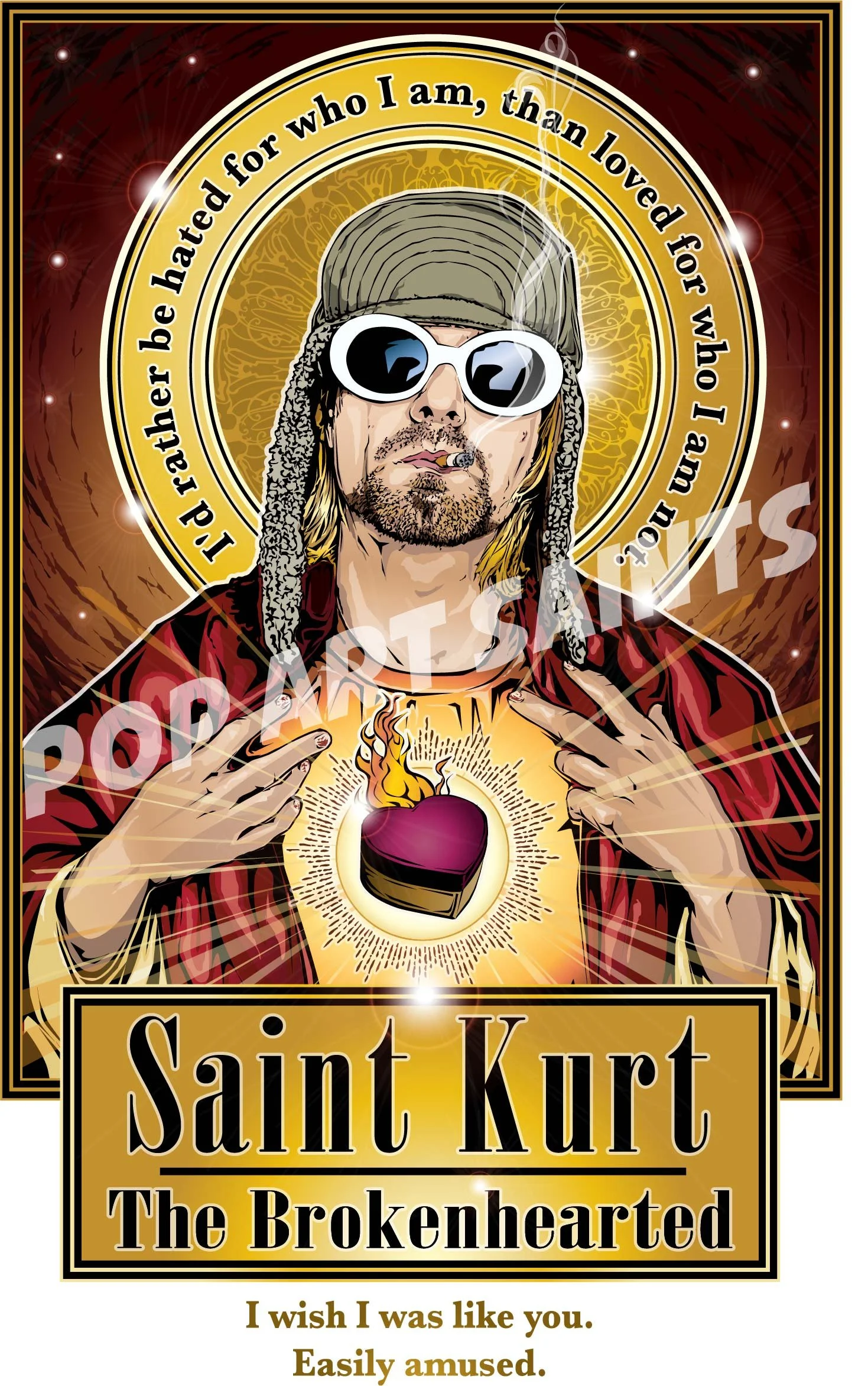 Saint Kurt Cobain Print.jpg