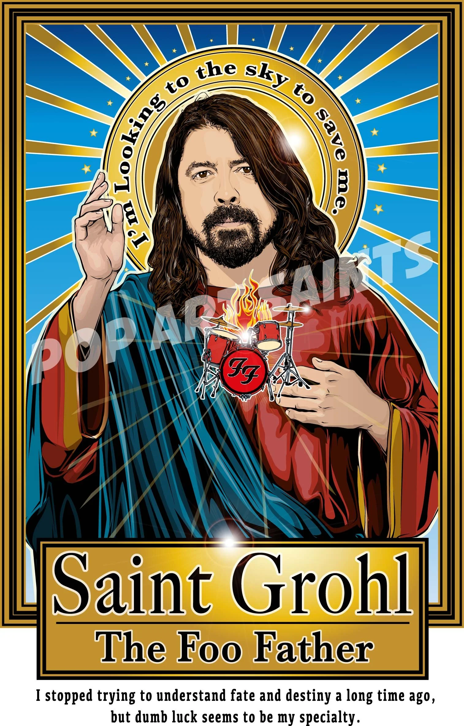 Saint Dave Grohl Print.jpg