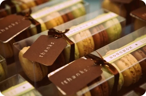 thank you macaroons