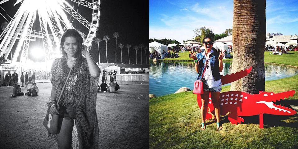 profresh style christina topacio coachella lacoste live desert pool party three