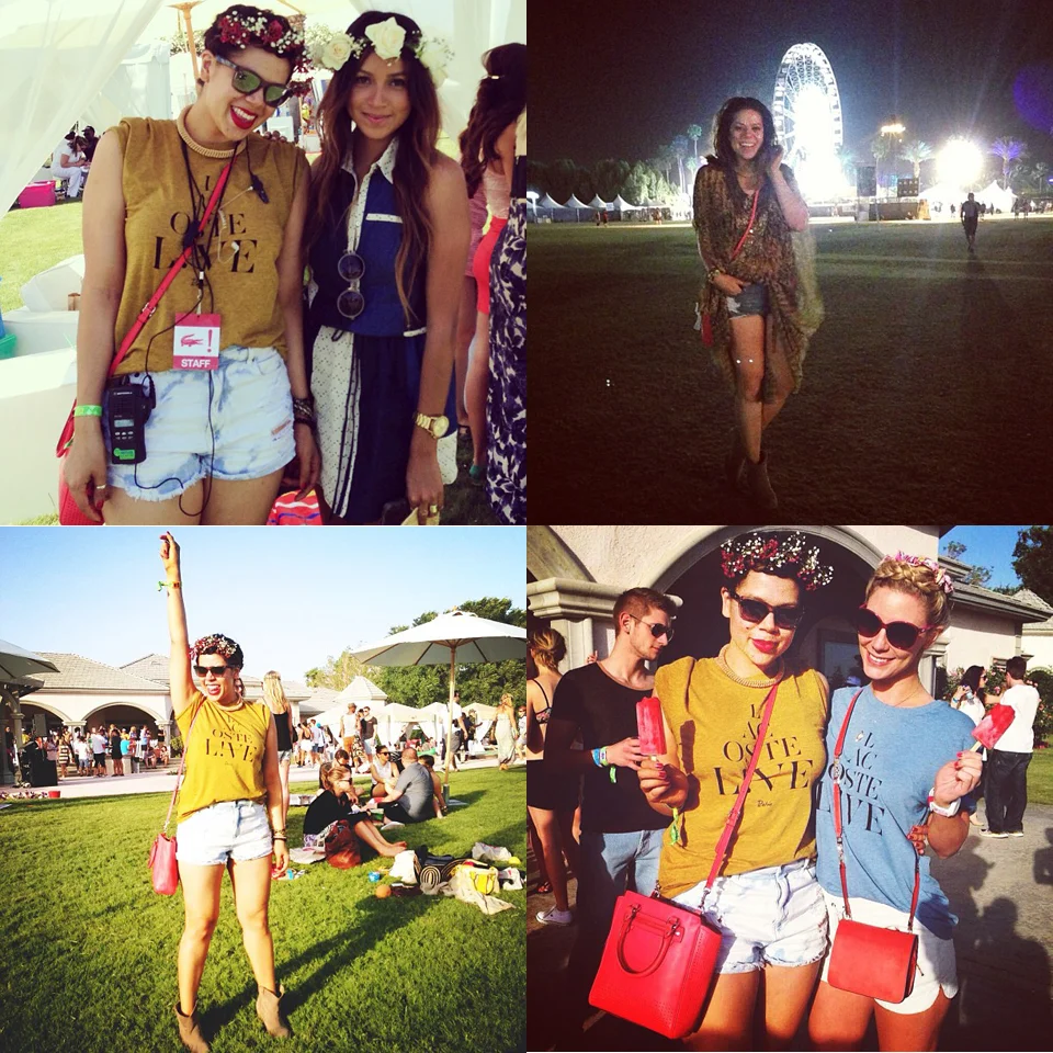 profresh style christina topacio coachella lacoste live desert pool party two