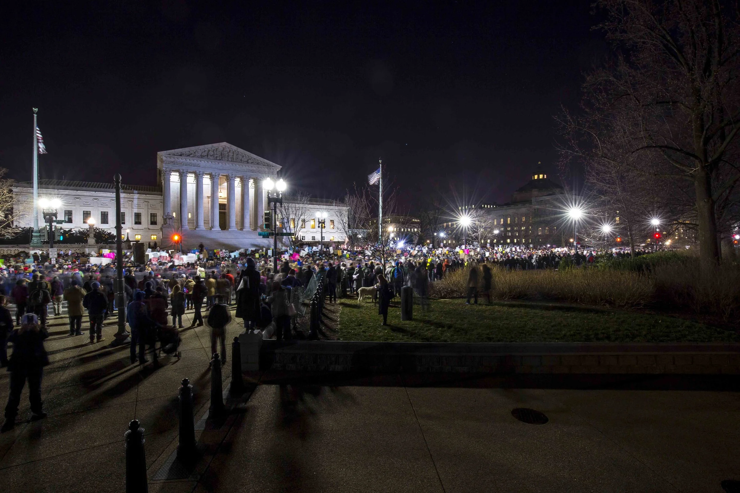 Travel Ban Rally - The U.S. Supreme Court