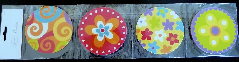 Coasters can be fun and functional!