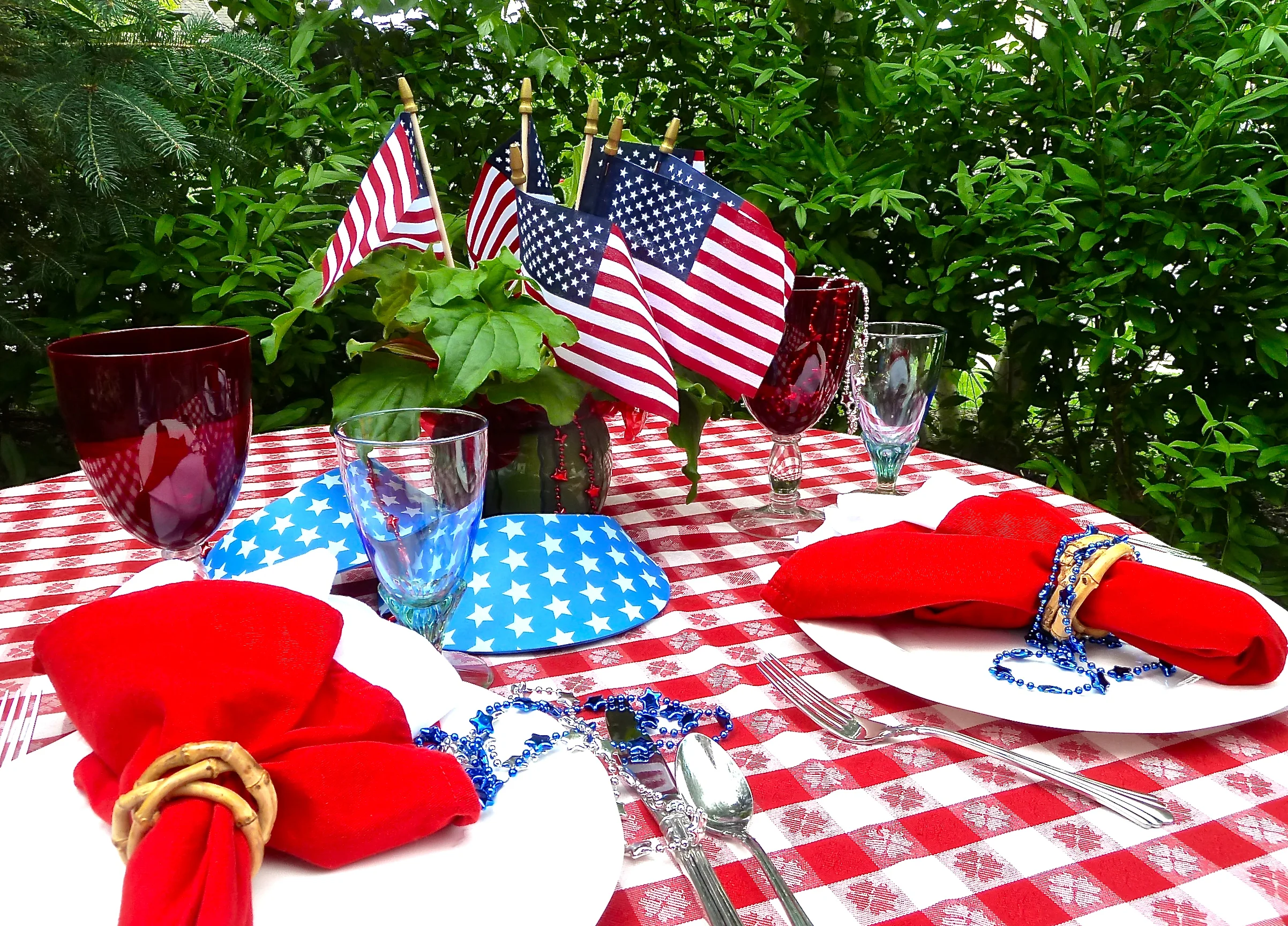 Garden Table for Two