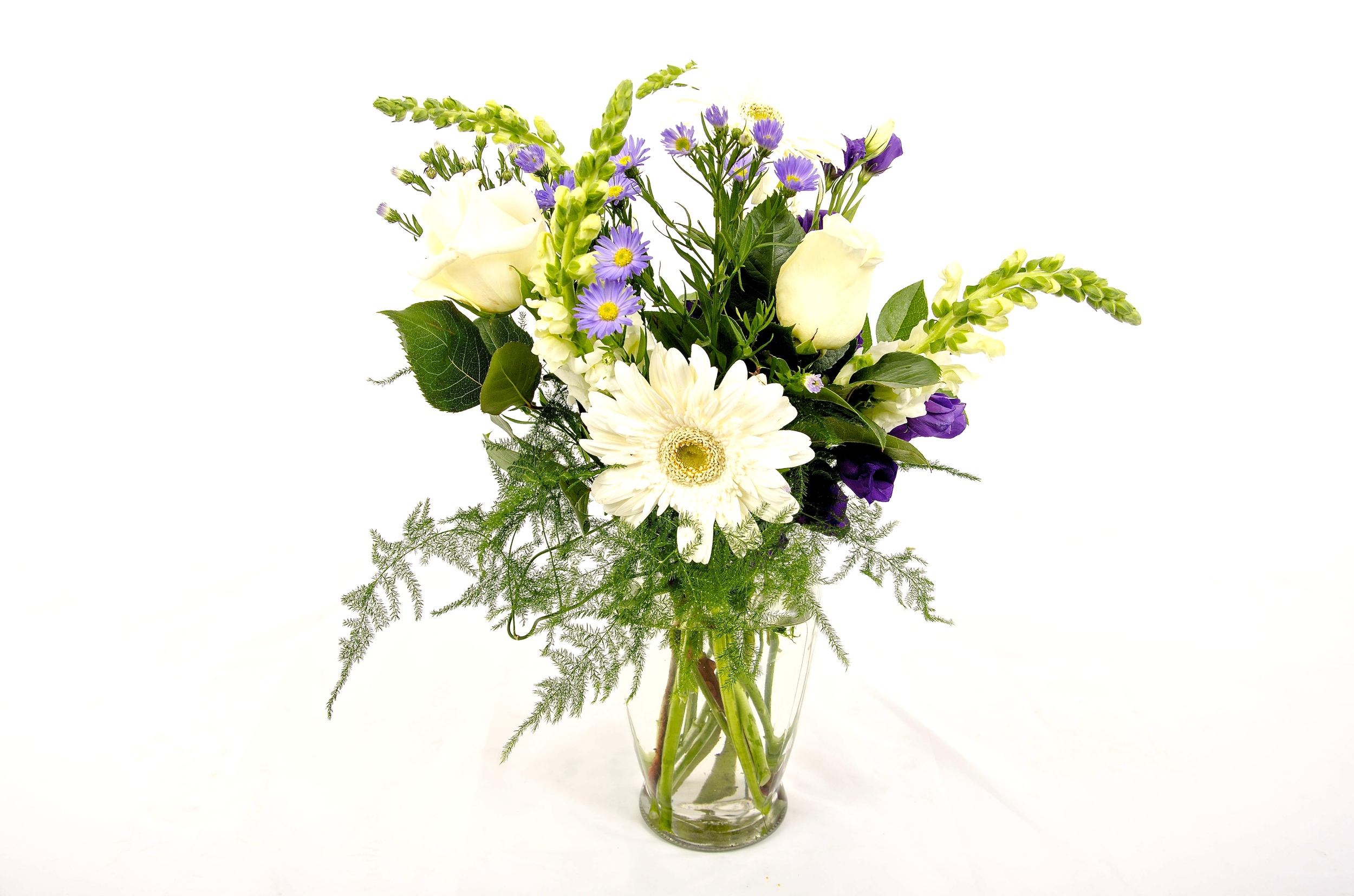 2 Purchased Bouquets
