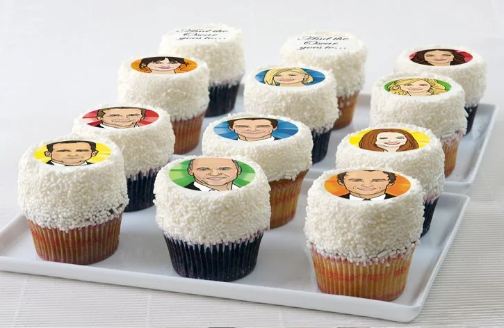 Oscar Quote Cupcakes