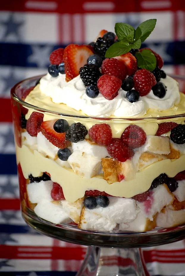 Becca Matheson, Tastemaker in Residence provides the perfect- Patriotic Parfait 