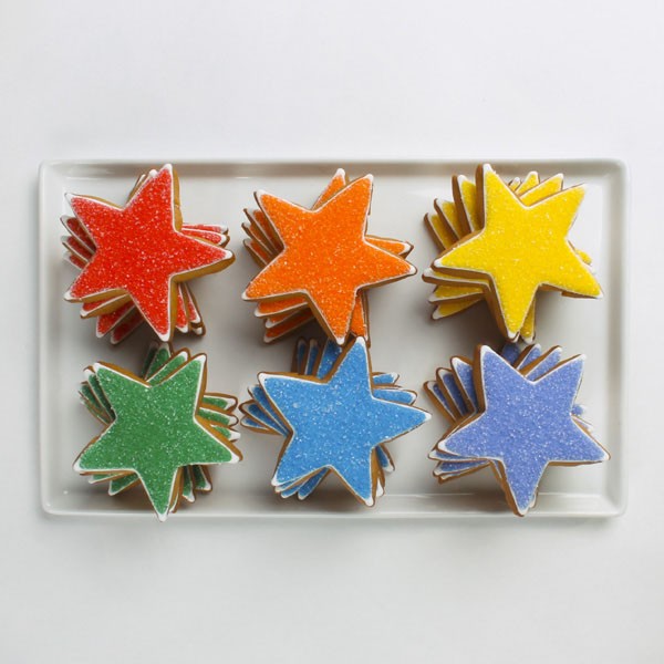 Rainbow Sugar Stars