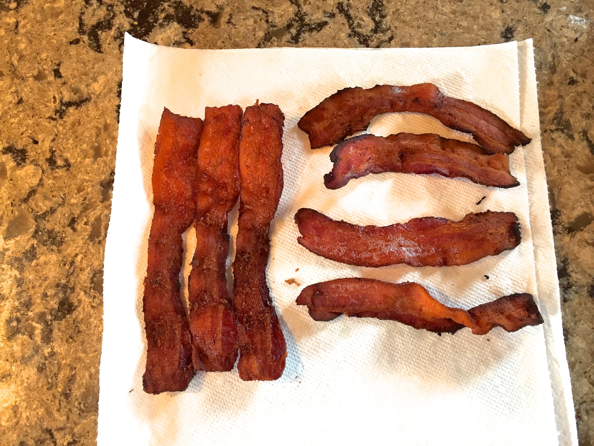 Baked vs Fried Bacon - Baked looks best