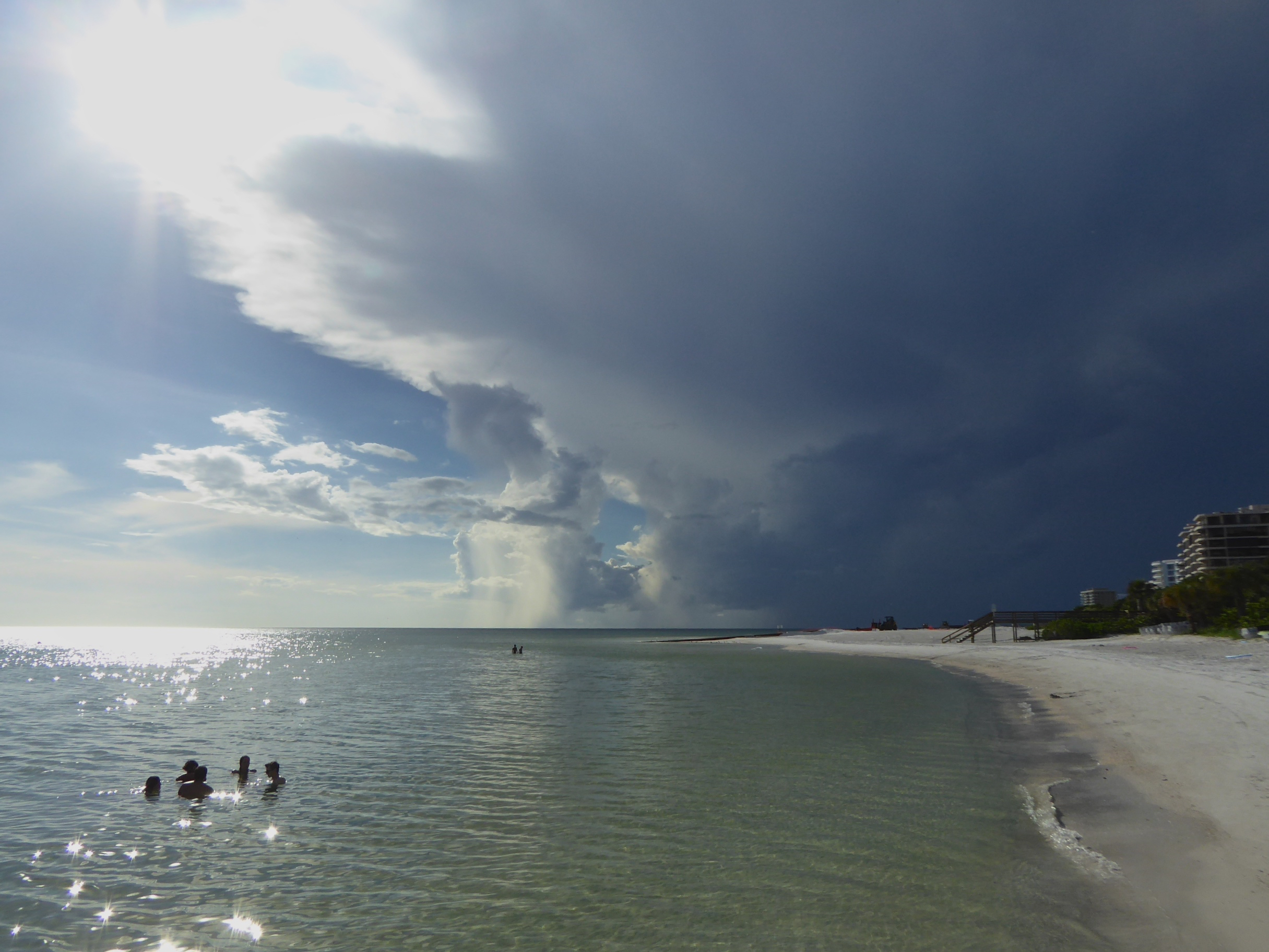 Regular summer storm passes us by