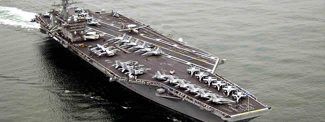 All Hands on Deck for a Passover Seder on 'U.S.S' Nimitz'