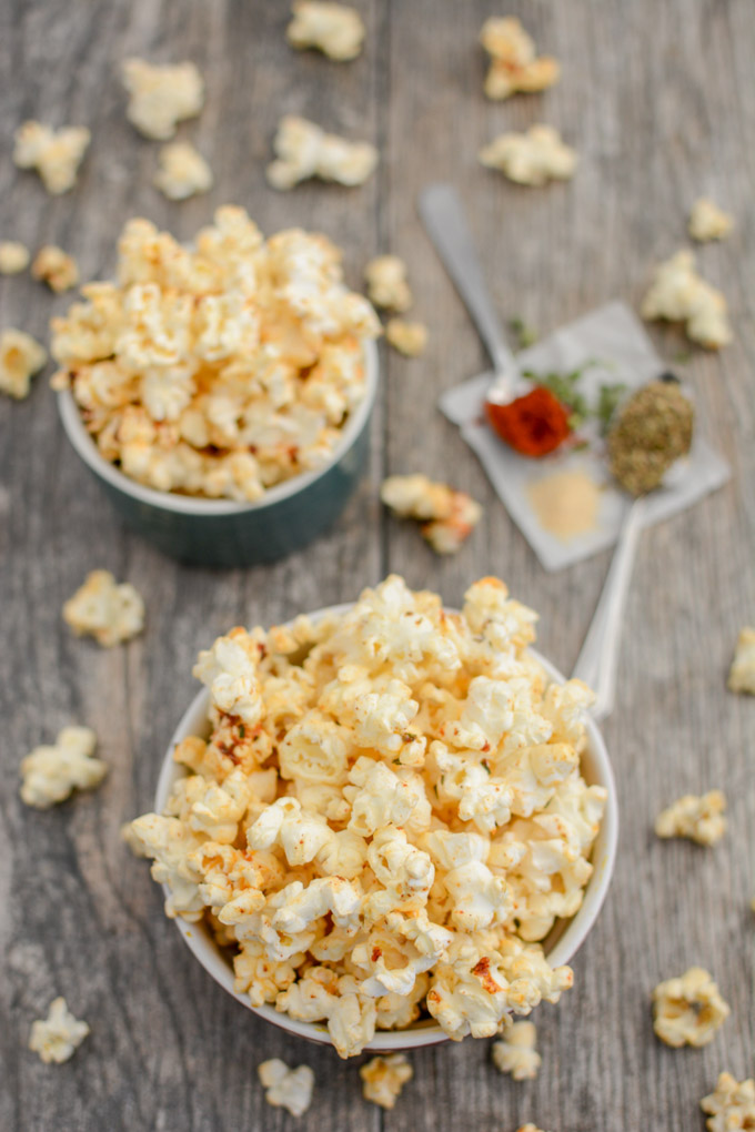 Ranch Popcorn with Some Spice!